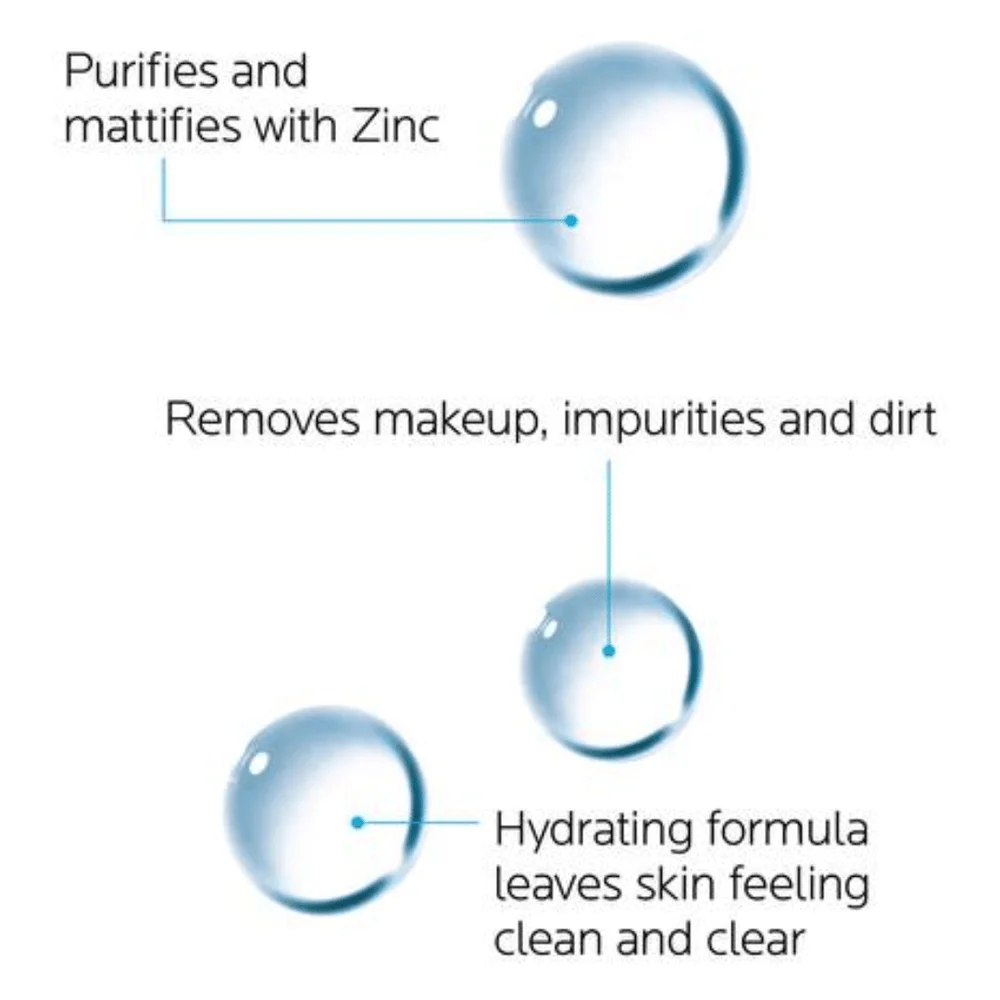 LA ROCHE EFFACLAR MICELLAR WATER ULTRA(400ml)
