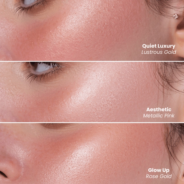 Loca Highlighter Aesthetic Metallic Pink 02