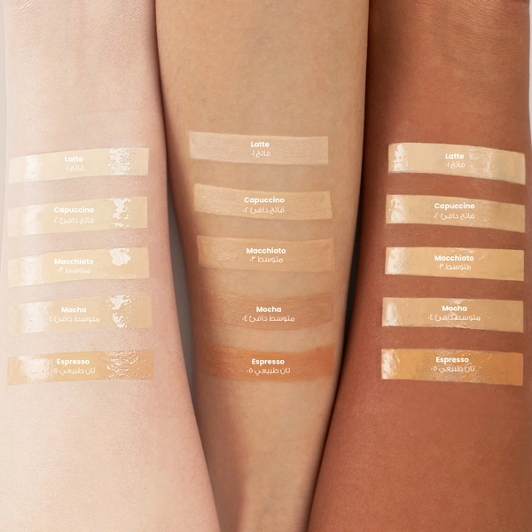 LOCA Dreamy Glowy Skin Ultra Weightless Foundation Latte - Light Warm (01) view 2