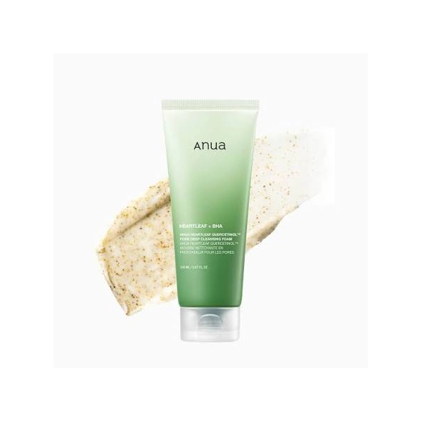 ANUA HEARTLEAF QUERCETINOL PORE DEEP CLEANSING FOAM 150mI