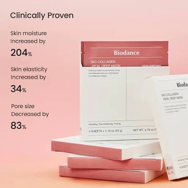 BIODANCE BIO COLLAGEN REAL DEEP MASK 4 SHEETS 34 g
