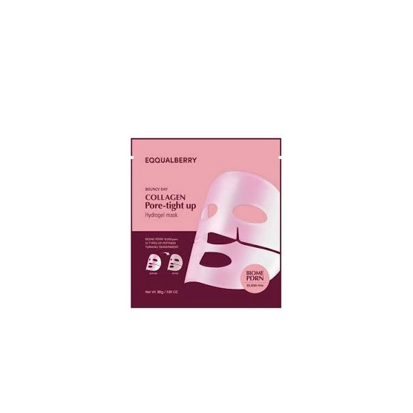EQQUALBERRY COLLAGEN PORE-TIGHT UP HYDROGEL MASK