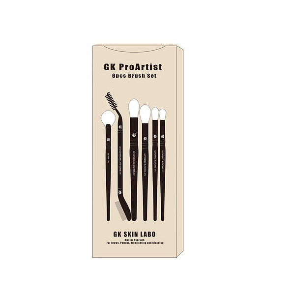 GK PRO ARTIST 6PCS BRUSH SET