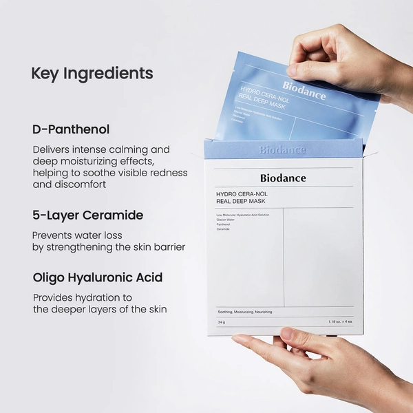 Hydro Cera-nol Real Deep mask (4ea)
