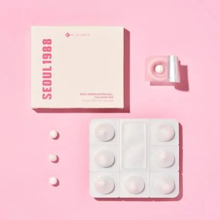 K-SECRET SEOUL 1988 BOOSTING BALL COLLAGEN 100% CAPSULES 35 MG