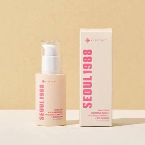 K-SECRET SEOUL 1988 BOOSTING SERUM COLLAGEN COMPLEX 7+ RED GINSENG 30 ML