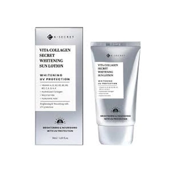 K-SECRET VITA COLLAGEN WHITENING SUN LOTION UV PROTECTION 50 ML