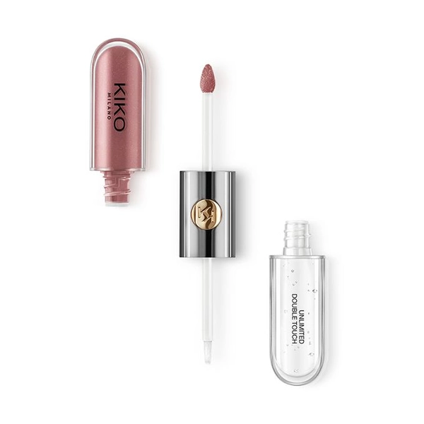 KIKO 120 UNLIMITED DOUBLE TOUCH LIQUIDE LIP COLOUR 2X3ML