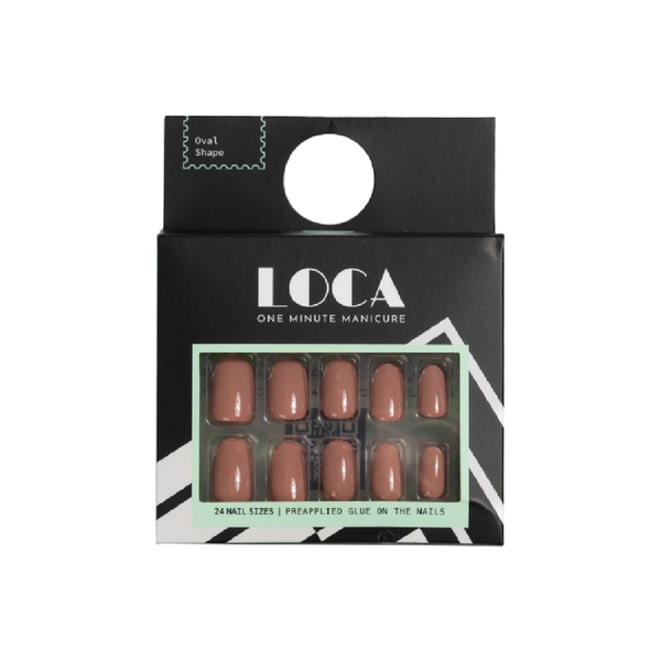 LOCA NAILS Nude Oval (28)