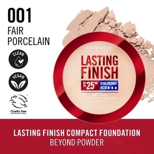 Rimmel Lasting Finish Powder 001 Fair Porcelain