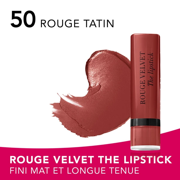 Bourjois Healthy Lipstick Rouge Velvet NO. 50